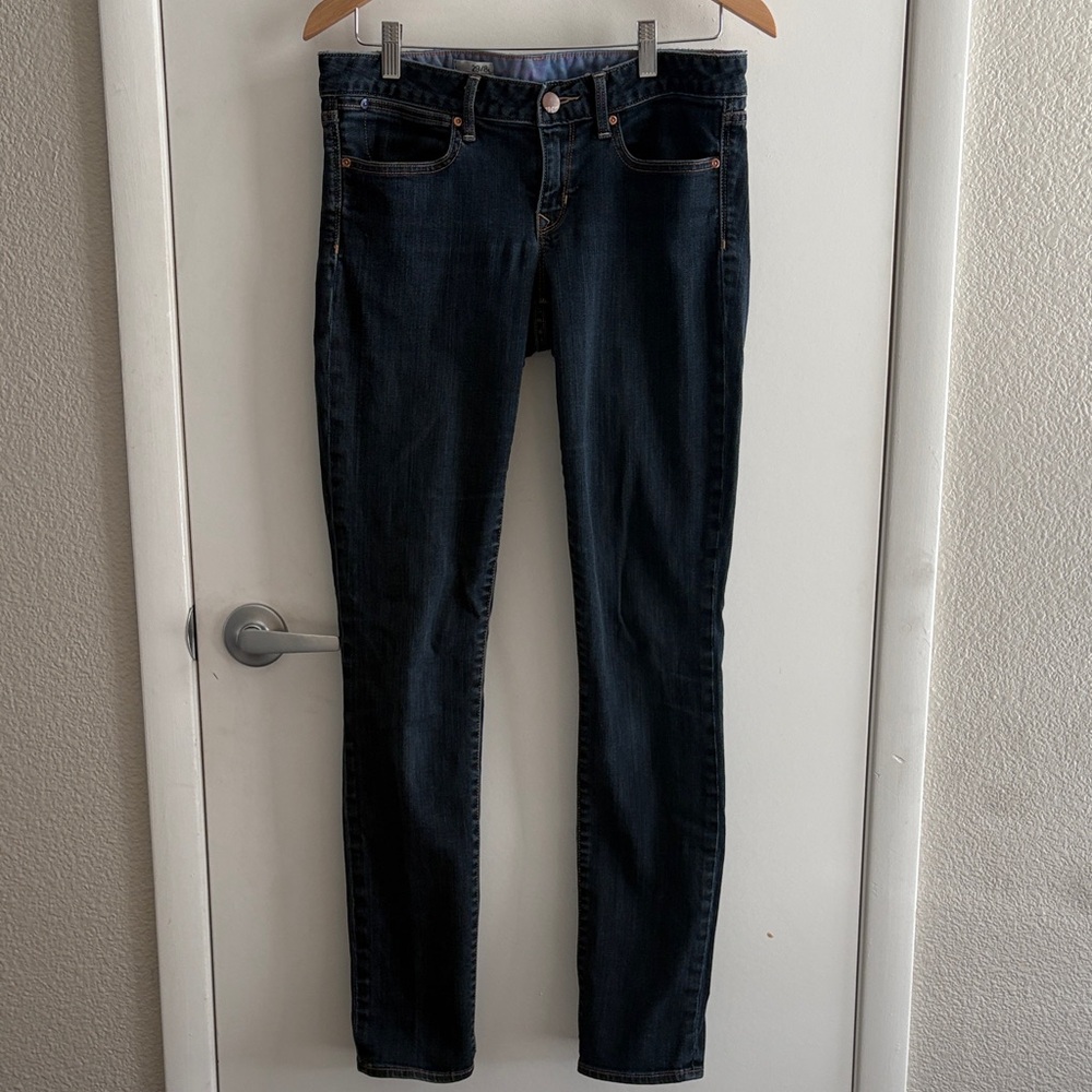 Gap 1969 Always SkinnyClassic Blue Women's Dark Wash StretchJeans SZ 29/8L